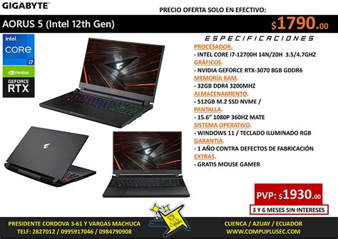 gigabyte aorus  intelnvidia compuplusec