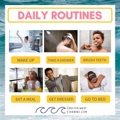 daily routines  adults