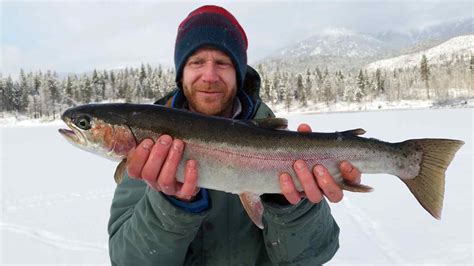 Ice fishing trips in Canada with Pemberton Fish Finder - BC Fishing ...