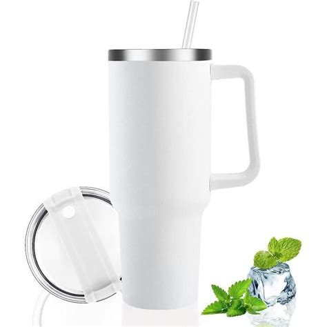 Oz Ml Mug Isotherme Avec Poign E Thermos Caf Tasse Isotherme