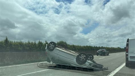 Nanteuil Le Haudouin Une Voiture Se Retourne Sur La RN2 Oise Hebdo