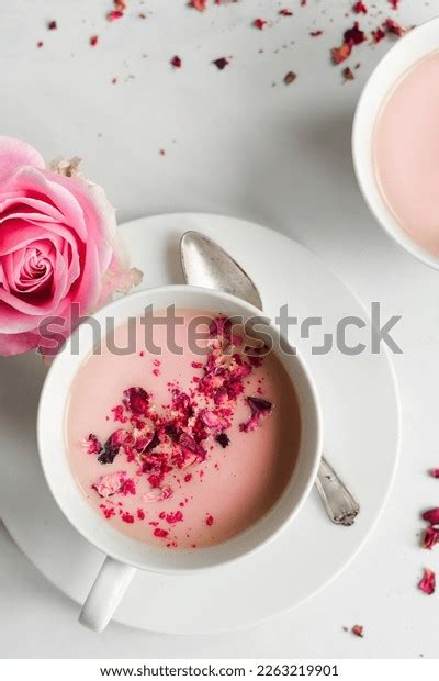 Ruby Rose Hot Chocolate Dessert Drink Stock Photo Shutterstock