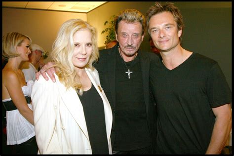 Photo Notamment Autour De Leur Fils David Exclusif Johnny Hallyday