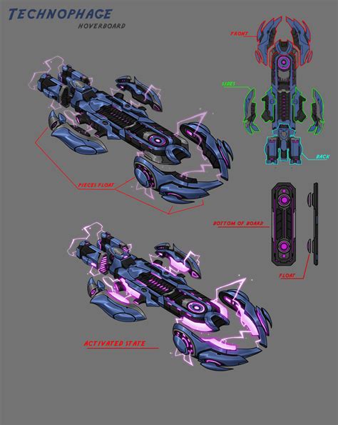 ArtStation - Technophage HoverBoard