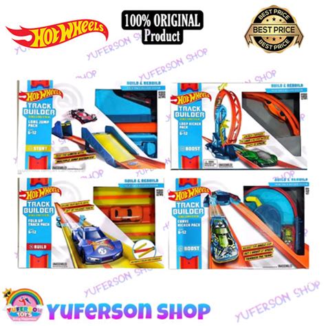 Jual Hotwheels Hot Wheels Curve Loop Kicker Fold Up Long Jump Track GLC Fold Up Kota