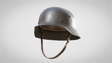 Stahlhelme M35 German Helmet WW2 3D Model CGTrader