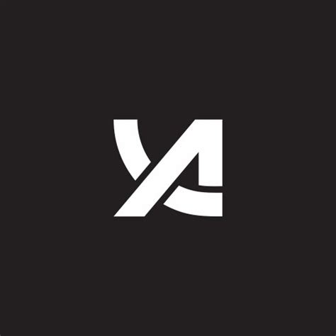 letter ya logo vector images