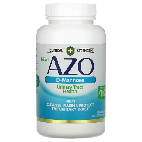 Azo D Mannose Urinary Tract Health 120 Capsules