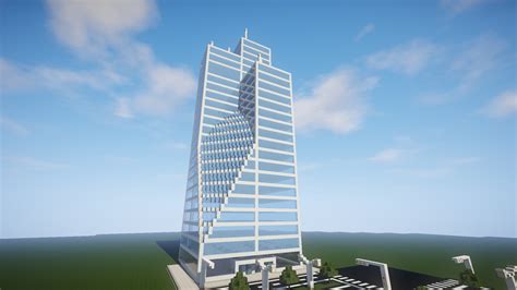 This is the first skyscraper I ever built in Minecraft, what do you ...