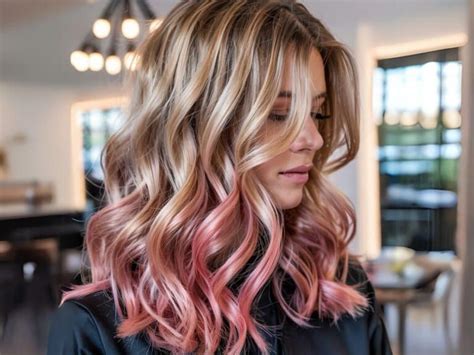 15 Blonde Hair With Pink Highlights Styles That Are Insanely Pretty