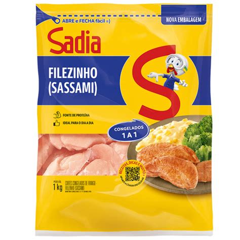 Filezinho De Frango Sadia 1kg Congelado