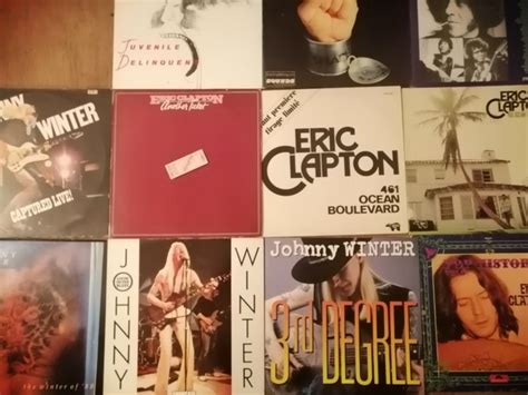 Johnny Winter Eric Clapton Alexis Korner Multiple Titles Vinyl