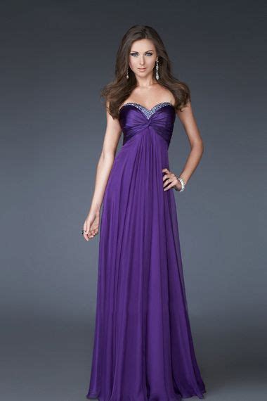 Shop Best Purple Floor Length Sweetheart Sheath Column Chiffon For Modest Bridesmaid High Qua