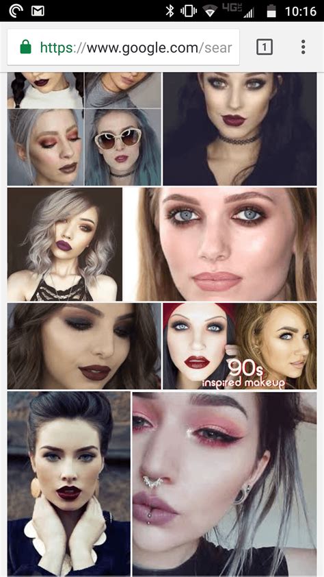 Early 90s Grunge Makeup