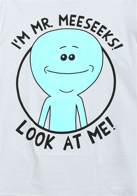 Rick And Morty Meeseeks T Shirt