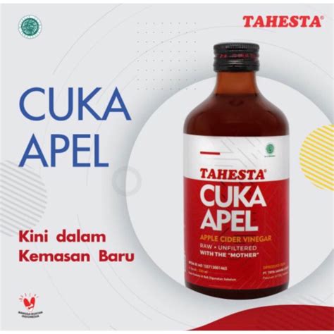 Jual TAHESTA CUKA APEL 320ml Shopee Indonesia