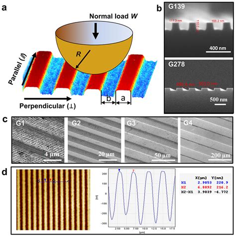 Surface Orientations And Groove Patterns A Schematic Of Two