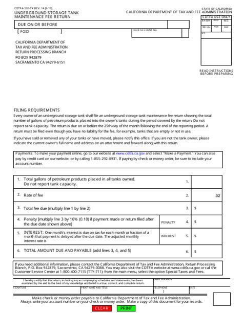 Form Cdtfa 501 Tk Fill Out Sign Online And Download Fillable Pdf