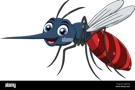 Cute Mosquito cartoon vector illustration Stock Vector Image & Art - Alamy