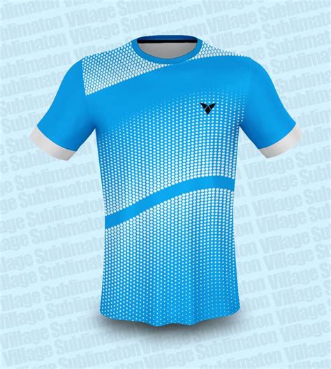 Hey Check this ! White Dotted Sky Blue Soccer Jersey Design (Rs.150.00 ...