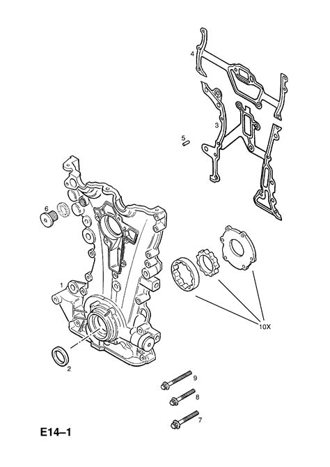 Opel Astra G Zafira A Timing Case Opel Epc Online Nemigaparts
