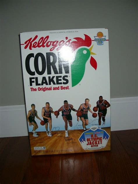 Kellogg Corn Flakes Us Olympic Basketball Collector S Box Larry Bird