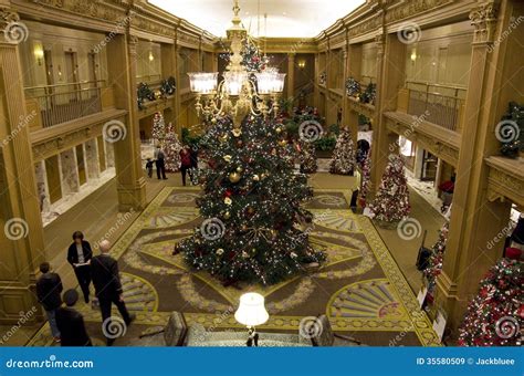 Interiors The Fairmont Empress Victoria Bc Editorial Photo