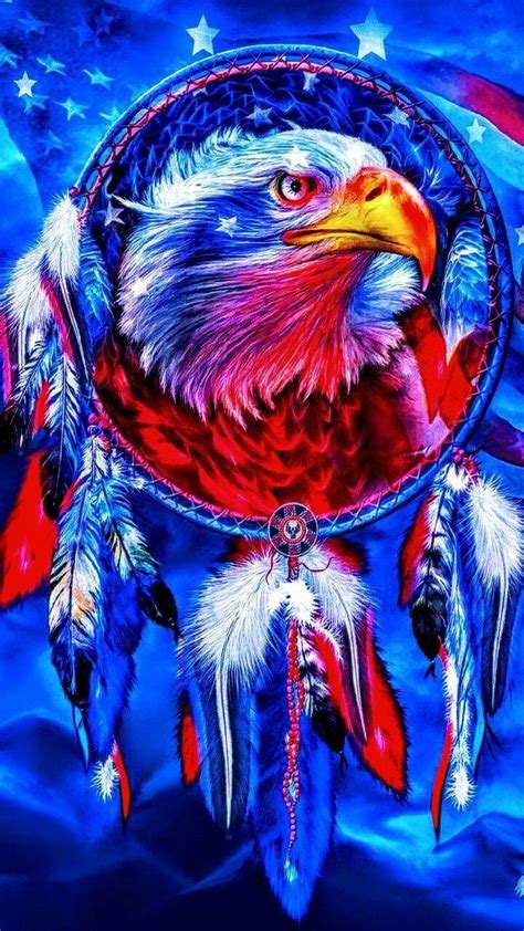 Native American Eagle Art Wallpaper