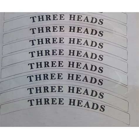 Kit Adesivos Three Heads Para Rodas Shopee Brasil