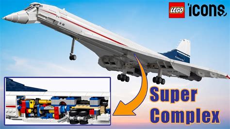 Breaking Down The New Sleek Lego Concorde YouTube