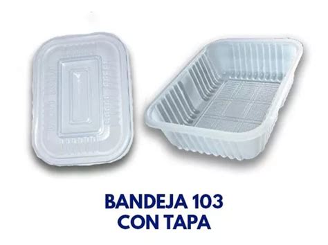 Bandeja Descartable Para Microondas Con Tapa X U Mercadolibre