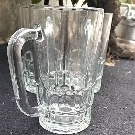 pcs gelas es teh bahan kaca tebalgelas kaca murahgelas gaganggelas