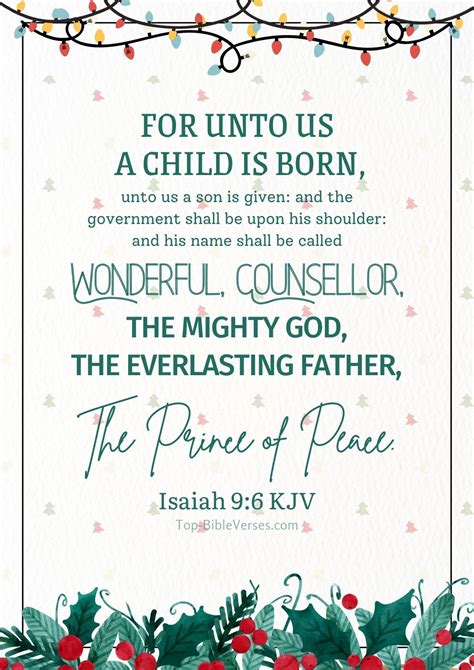 Isaiah 96 Christmas Bible Verse Images Isaiah 96 Pictures