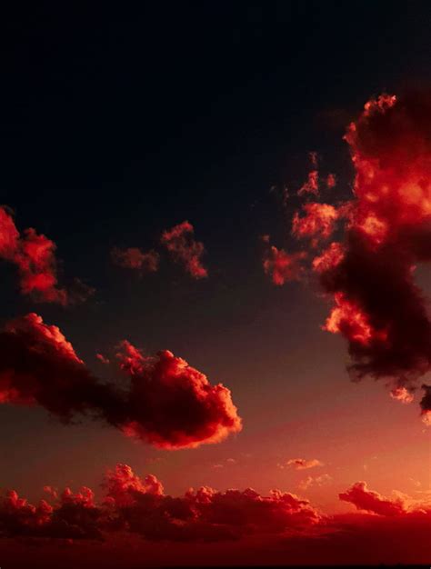 Cielo Rojo Cielored Fondo De Pantalla De Teléfono Hd Peakpx