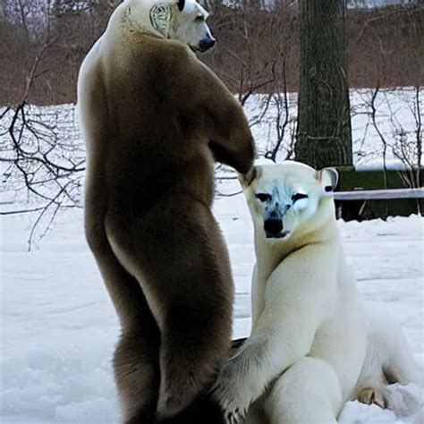 A Polar Bear Getting Interrogated Stable Diffusion OpenArt