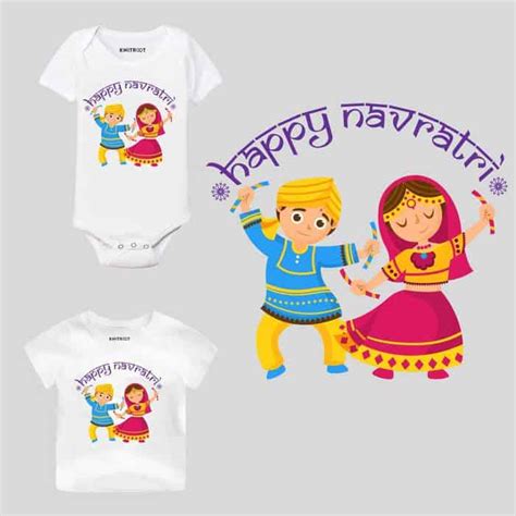 Festival Outfits For Navratri | Customized Baby Clothes | KNITROOT