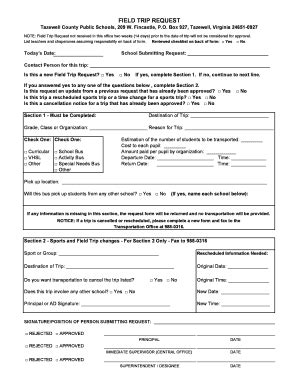 Fillable Online Images Pcmac Field Trip Request Form Both Pages Xls