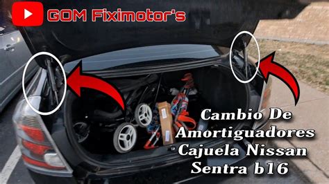 Como Cambiar Amortiguadores De Apertura De Cajuela Nissan Sentra B16