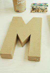 Sequin Monogram Letter Tutorial She Darleen