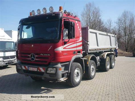 Mercedes Benz Actros 4146 K With Bordmatic 2007 Tipper Truck Photo And