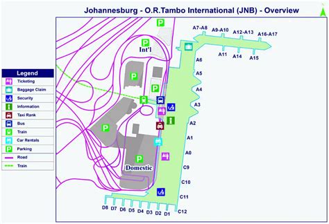 Direct Flights from O. R. Tambo International Airport (JNB) – Ecofly