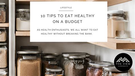 How To Eat Healthy On A Budget