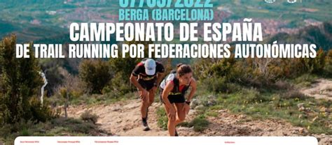 Plan de Viaje Campeonato de España Trail Running por Federaciones