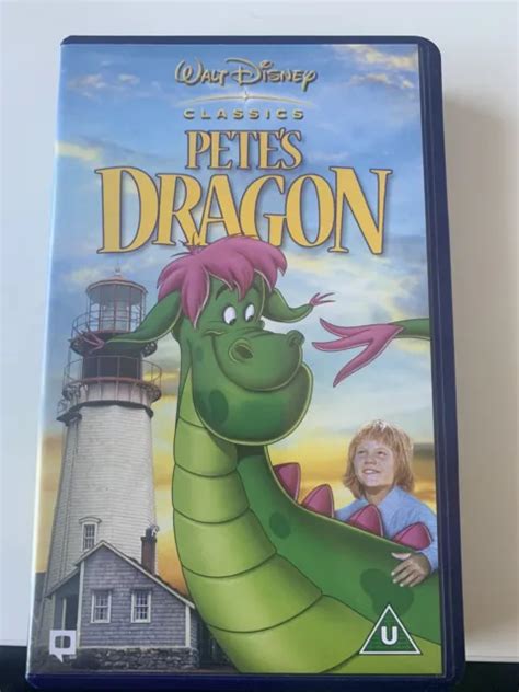 PETE S DRAGON Walt Disney Classics PAL VHS Video Tape 5 49