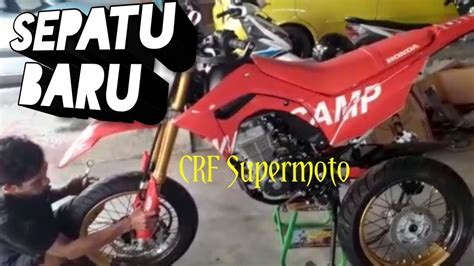 Modifikasi Honda CRF 150 L Jadi Supermoto Keren YouTube