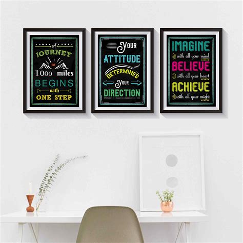 Mua L And O Goods Motivational Posters For Classroom And Office Decorations Inspirational Quote