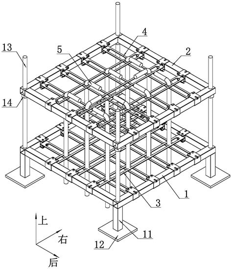 一种悬空型地脚螺栓组对定位装置的制作方法