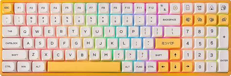 Amazon BOYI TK Honey Milk RGB Hot Swap Wireless Mechanical Keyboard Ghz BT