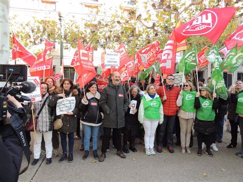 CCOO UGT y CSIF piden al Gobierno de Aragón que garantice la movilidad