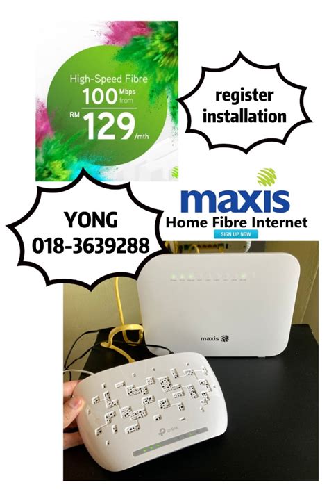 Maxis Fibre Internet Services Home Services Electrical Lighting